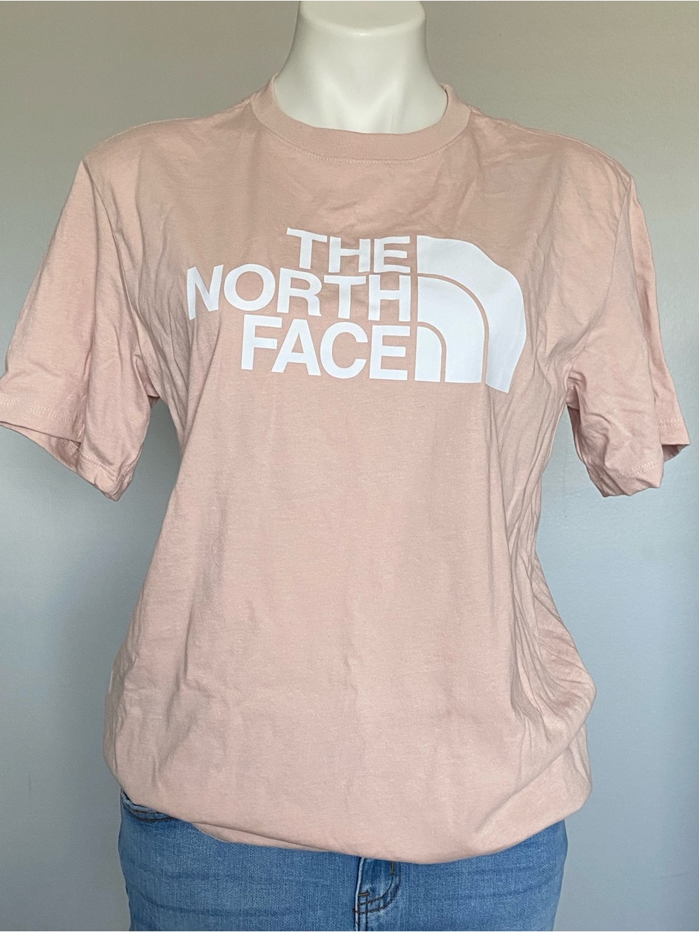 The North Face Women's Short Sleeve Logo Tee - Blush Pink